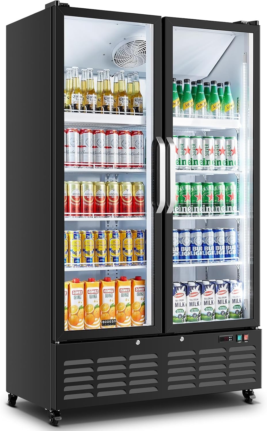 Two Door Drink Display Fridge