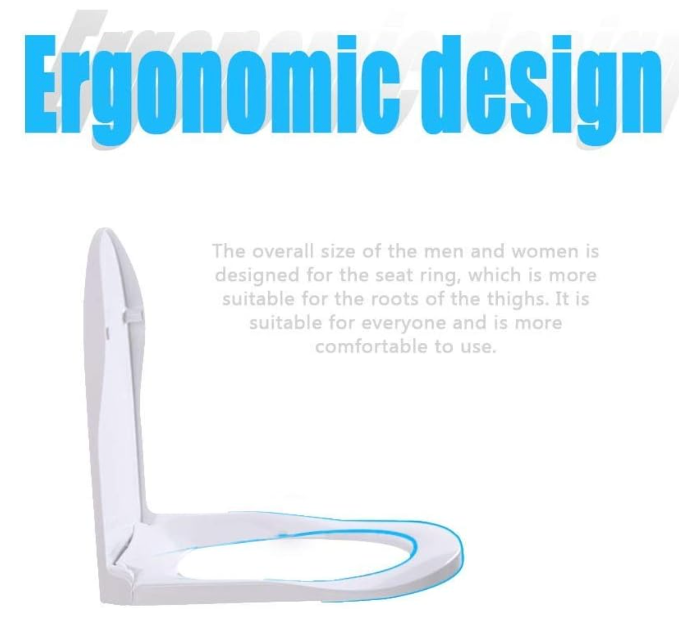 Easy Clean Toilet Seat
