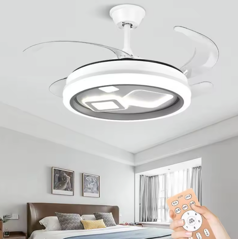 Invisible LED Fan Light