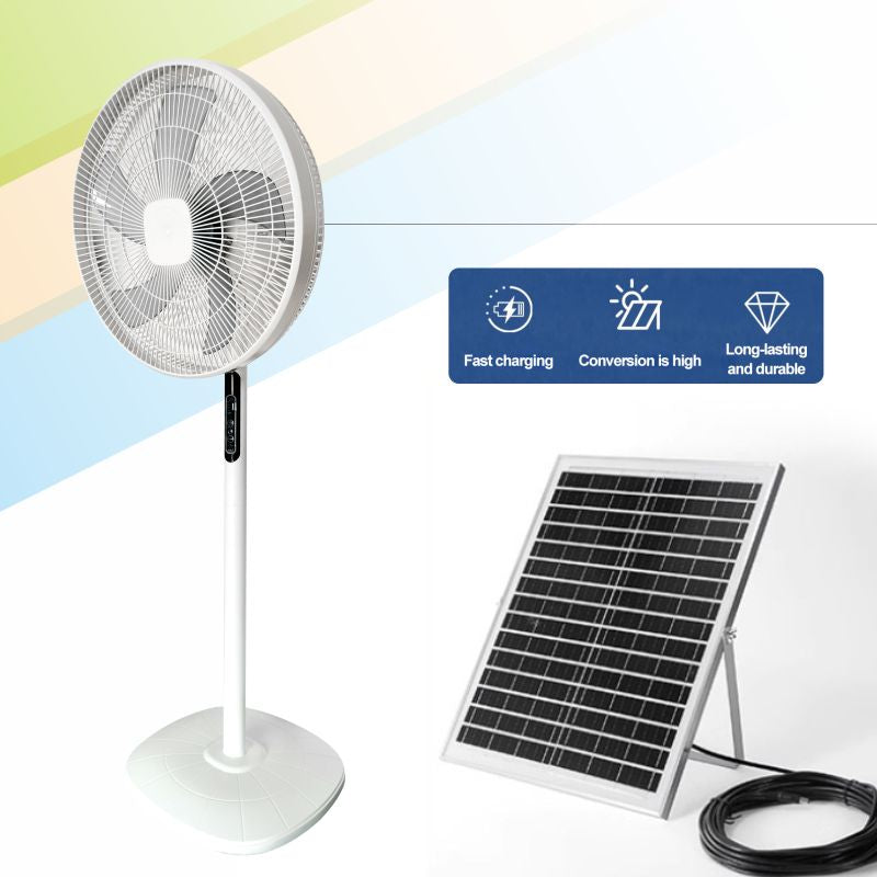 Solar Standing Fan