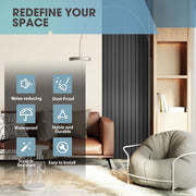 Acoustic Slat Wall Paneling (120" x 6")
